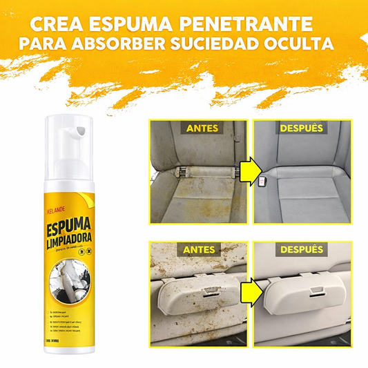 Espuma multiuso Ideal para Interiores de Automóviles y Hogar
