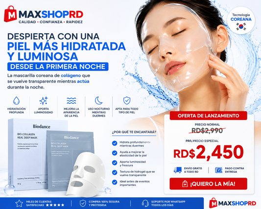 Despierta con una piel más hidratada, luminosa y radiante