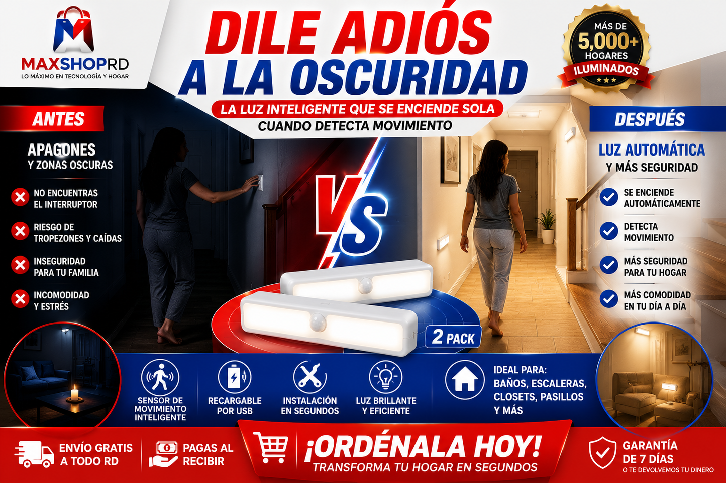 💡 Dile Adiós a la Oscuridad y los Apagones