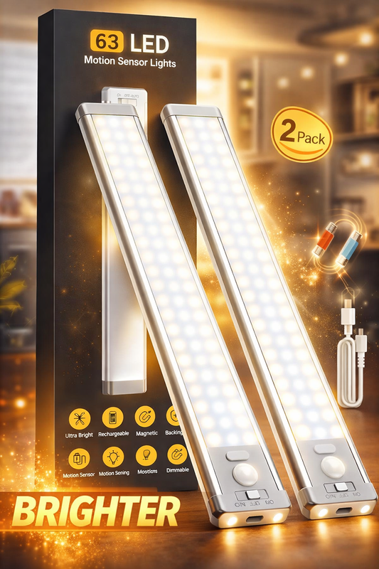 Luz LED Inteligente Recargable con Sensor de Movimiento